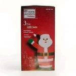 Home Accents Holiday 3.5 Ft. Inflatable Indoor And Outdoor Airblown Led Santa. Fixed Price $19.99.
