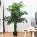 Costway 3.5FT Artificial Areca Palm Decorative Silk Tree W/basket Indoor Patio. Fixed Price $42.99.
