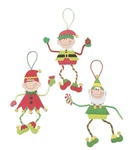 Oriental Trading Make-an-elf Christmas Craft Kit Child Set Of 12 Holiday. Fixed Price $24.00.