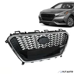 For 2016-2017 Hyundai Sonata Hybrid Front Upper Grille Black Chrome 86350E6000. Fixed Price $95.00.