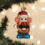 Old World Christmas Mr. Potato Head Glass Ornament Inch 44200. Fixed Price $29.45.