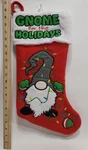 Holiday Time Gnome Christmas Hanging Stockings Multicolor 17. Fixed Price $18.99.