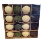 Sea Team 16 Pack Flocked Velvet Christmas Ball Ornaments- New. Fixed Price $14.99.