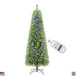 Shareconn 6FT Premium Prelit Artificial Slim Pencil Spruce Christmas Tree With. Fixed Price $173.23.