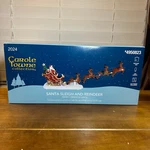 New 2024 Carole Towne Santa Sleigh And Reindeer Led Christmas 4950823. Fixed Price $41.99.