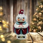 Bethany Lowe Design: Christmas; Johanna Parker, Double Cane Candice Jolly Jar. Fixed Price $59.99.
