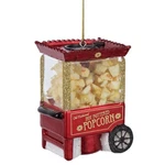Kurt Adler Noble Gems Glass Ornament For Christmas Tree, Popcorn Machine. Fixed Price $18.16.