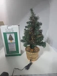 Fiber Optic Christmas Tree Sterling's Forest 18" W Spare Bulb Multi Color Lights. Fixed Price $18.00.