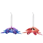Beachcombers Glass Red Crab Ornament 1 97 Inch Standard Functional Holiday. Fixed Price $18.94.