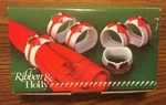 Mount Clemens Pottery 1986 Ribbon & Holly Fine Porcelain Napkin Rings Japan 4938. Fixed Price $14.99.
