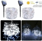 2X Solar Led Micro Rice Wire Copper String Lights Christmas Wedding Holiday Deco. Fixed Price $15.08.
