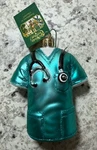 Old World Christmas Glass Blown Ornament For Tree, Scrubs,nurse Nwt 4. Fixed Price $15.00.