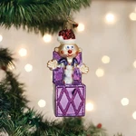 Old World Christmas Charlie-in-the-box Glass Ornament. Fixed Price $29.99.