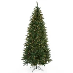 Finley Home 9' Pre-lit Classic Pine Full Artificial Christmas Tree Clear Lights. Fixed Price $319.99.