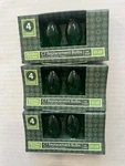 C7 Replacement Lot Light Green Christmas 12X Total Bulbs Holiday Time. Fixed Price $13.94.