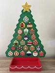Melissa & Doug Christmas Tree Magnetic Wood Advent Holiday Countdown Calendar. Fixed Price $19.99.