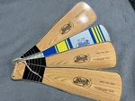 4 Hunter Bat Baseball Paddles Big League Sports Fan Series 20. Fixed Price $18.00.