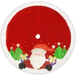 Kurt Adler Christmas Tree Skirt With Santa Design, Red, 48IN. Fixed Price $45.85.