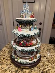 The Bradford Exchange Ultimate Disney 75-CHARACTER Tabletop Christmas Tree. Fixed Price $174.99.