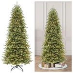 Puleo 7.5 Foot Pre-lit Slim Fraser Fir Artificial Christmas Tree 500 White Light. Fixed Price $79.88.