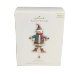 2008 Hallmark Snowman Yuletide Treasures 3 Keepsake Ornament Iob QX7124. Fixed Price $14.94.