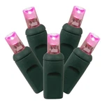 Vickerman 25' Wide Angle Led Color Box Christmas Light Set Pink. Fixed Price $32.05.