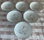 Execond/mint Of 6: Wentworth Silver Wheat 7514 Soup Pasta Bowls Eterna Shape. Fixed Price $23.97.