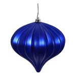 Vickerman Uv Treated Onion Christmas Ornaments In Matte Cobalt Blue (set Of 3). Fixed Price $47.32.