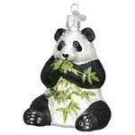 Panda Bear Glass Old World Christmas Ornament 12186 Decoration New Free Box. Fixed Price $18.98.