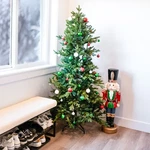 Slim And Stately Indoor Unlit Artificial Christmas Tree - 6 Ft By Sunnydaze. Fixed Price $179.00.