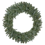 Northlight Granville Fraser Fir Christmas Wreath 48-INCH Clear Lights. Fixed Price $179.49.