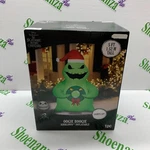 Gemmy Airblown Inflatable Nightmare Christmas Boogie Light Up 5' Feet Tall. Fixed Price $34.99.