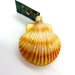 Old World Christmas Ornament Clam Shell Blown Glass 12179 Decoration Nwt 2005. Fixed Price $16.94.