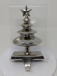 Crate Barrel Christmas Tree Stocking Hook /holder Hanger Chrome Silver. Fixed Price $23.16.