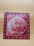 Libbey Holiday Christmas Serving Platter Plate 13" Sleigh Ride Scene. Fixed Price $9.99.