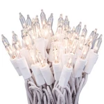 612 Vermont 50 Clear Christmas Lights White Wire, Ul Light,. Fixed Price $14.69.