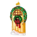 Old World Christmas Welcome Glass Ornament Home Personalize 1ST 20034. Fixed Price $23.99.