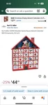 Kurt Adler C6300 Wooden Santa House Advent Calendar 16 New. Fixed Price $36.99.