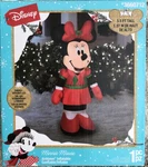 Disney 3.5 ' Christmas Minnie Mouse Airblown Inflatable By Gemmy Yard Decoration. Fixed Price $39.97.