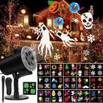 Holiday Projector Light, Halloween Christmas Lights 16 Hd Slides. Fixed Price $41.73.