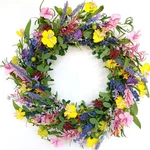 20" Daisy And Lavender Colourful Artificial Flower With Spring.... Fixed Price $32.28.