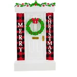 Polarx Plaid Merry Christmas Door Tree Ornament New First Home. Fixed Price $26.99.
