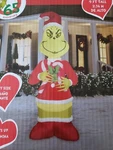 Gemmy Dr Seuss 9 Ft The Grinch Santa Suit Candy Cane Airblown Inflatable Nib. Fixed Price $94.77.