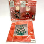 Vintage Holiday Kits: Eric Elf & Mrs Claus Air Freshener Covers/christmas Tree. Fixed Price $39.89.