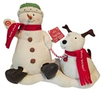 Hallmark Jingle Pals 2004 Snowman Reindeer Dog Musical Plush Animated Works Vtg. Fixed Price $39.99.