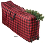 Mainstay Soft Sided Rolling Christmas Tree Storage Bag W/wheels Holds Up 9. Fixed Price $14.99.