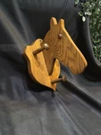 Solid Wood Horse Head Wall Mount /good For Robe, Jacket, Coat, Hats, Kids Room. Fixed Price $29.99.