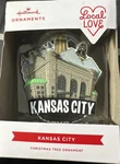 Hallmark Kansas City Local Love Red Box Xmas Tree Ornament Nib. Fixed Price $14.00.