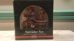 4 Handpainted Holiday Characters Stainless Steel Spreader Set New!. Fixed Price $13.50.