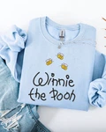Embroidered Winnie The Pooh Autograph Sweatshirt, Cute. Fixed Price $43.58.